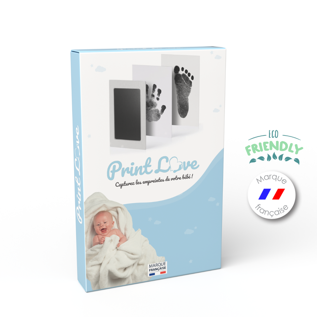 Kit d'empreintes magiques pour mains et pieds de bébé